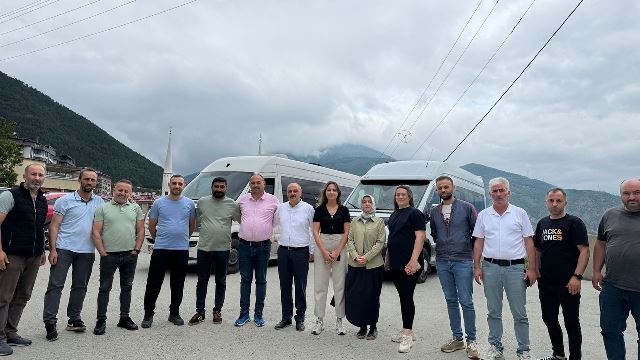 S.S. 38 Nolu Öğrenci ve Personel Taşıma Kooperatifi Başkanı Yavuzdemir güven tazeledi