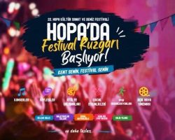 22. Hopa Kültür Sanat ve Deniz Festivali, 1-18 Temmuz 2026’da yapılacak