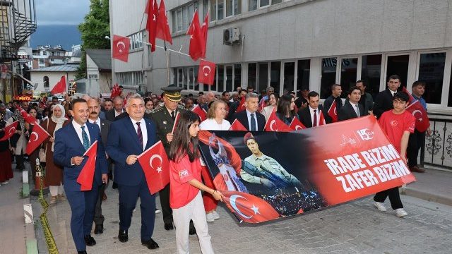 Artvin’de 15 Temmuz Demokrasi ve Milli Birlik Günü Anma Programı