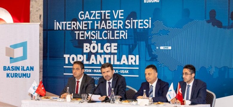 BİK Genel Müdürü Çay, İzmir’de bölge basınıyla buluştu