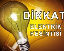 Borçka’da elektrik kesintisi