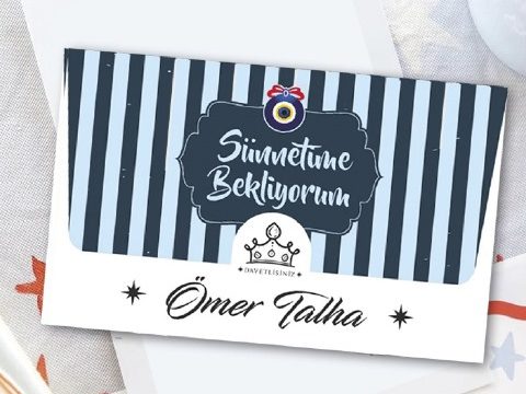 SÜNNET DÜĞÜNÜ DAVETİYESİ