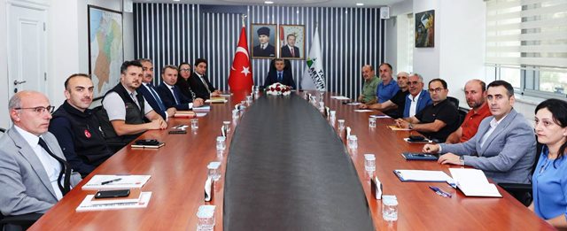 Vali Ergün, Muhtarlarla Bir Araya Geldi
