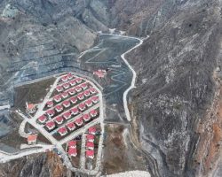 YUSUFELİ İLÇESİ VE YENİ KÖY YERLEŞİM YERLERİ ALTYAPI ÇALIŞMALARI TAMAMLANMASI İŞİ DEVAM EDİYOR