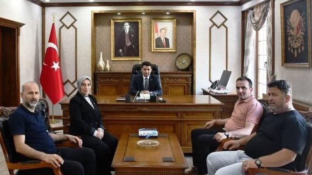 AK Parti’den Yeni Kaymakama Ziyaret