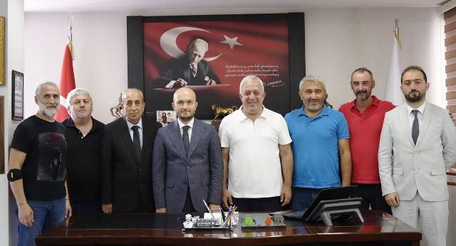 BİK ve Artvin Basını Başkan Erdem’i Ziyaret Etti