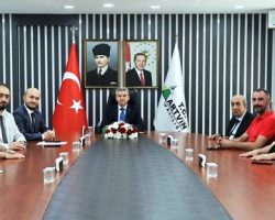 BİK ve Artvin Basını Vali Ergün’ü Ziyaret Etti