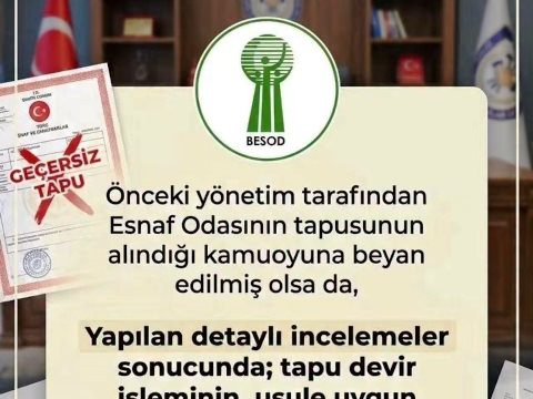 Borçka’da Esnaf Odası Binasıyla İlgili Tartışmaya Açıklık Getirildi