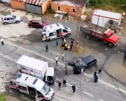 Borçka’da trafik kazası 2 yaralı