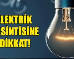 Yusufeli’nde elektrik kesintisi