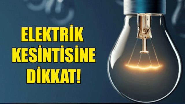 Yusufeli’nde elektrik kesintisi
