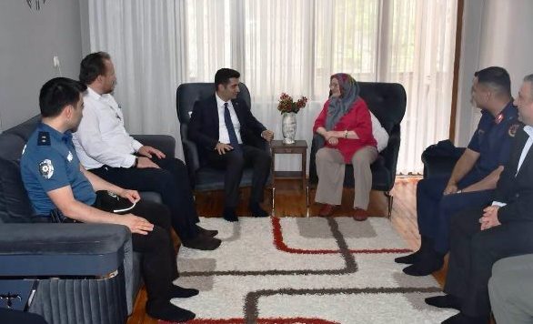 Kaymakam Yeşil’den Şehit Ailelerine Anlamlı Ziyaret