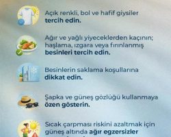 Borçka D.H. “Aşırı Sıcaklarda Dikkat Edilmesi” Konularında Vatandaşlarımızı Uyardı