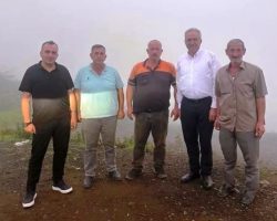 Cefuka Yolu Betonlama İçin Ölçüm ve İnceleme Yapıldı