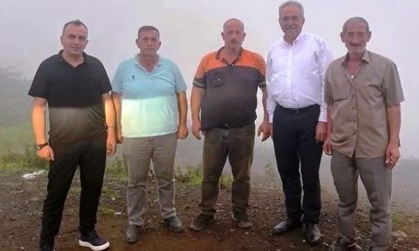 Cefuka Yolu Betonlama İçin Ölçüm ve İnceleme Yapıldı