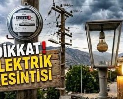 Hopa’da elektrik kesintisi