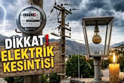 Hopa’da elektrik kesintisi