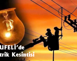 Yusufeli’de elektrik kesintisi