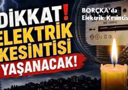 Borçka’da elektrik kesintisi